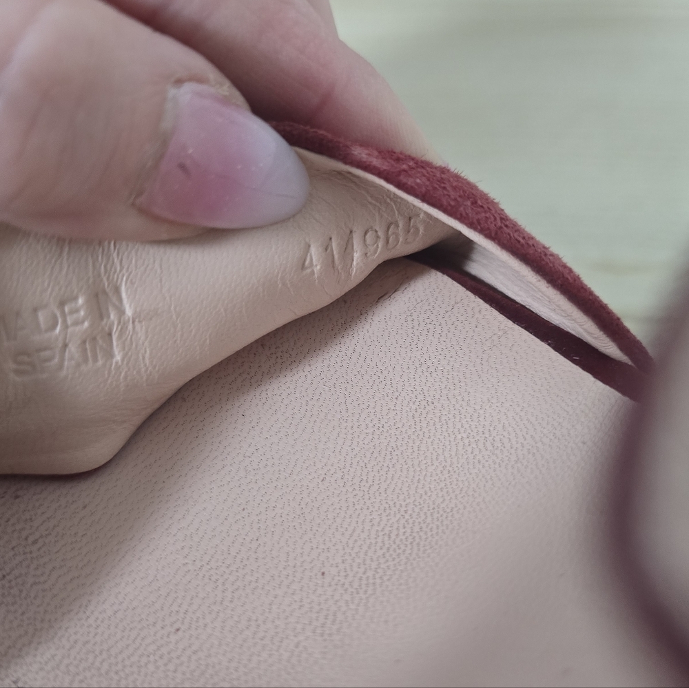 Gucci Horsebit Suede Wedge Espadrille Sandals In Dry Rose Size EU40/US10 - Picture 13 of 15